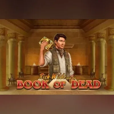 Book of Dead -kolikkopelin kansikuva